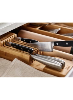 Joseph Joseph Joseph Joseph Knife Organizer Drawerstore, Bamboo, One Size  - Image 4