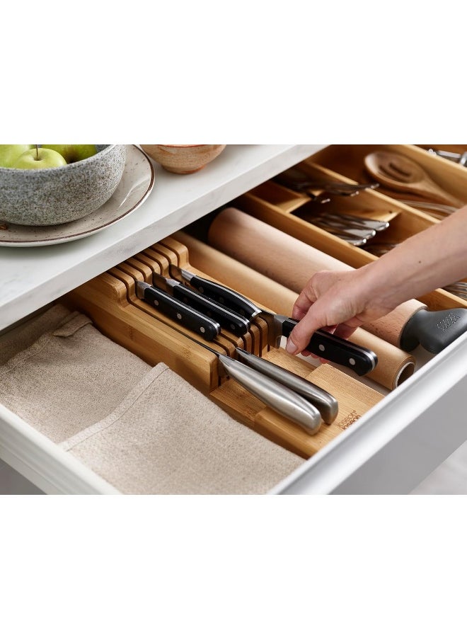 Joseph Joseph Joseph Joseph Knife Organizer Drawerstore, Bamboo, One Size  - Image 5