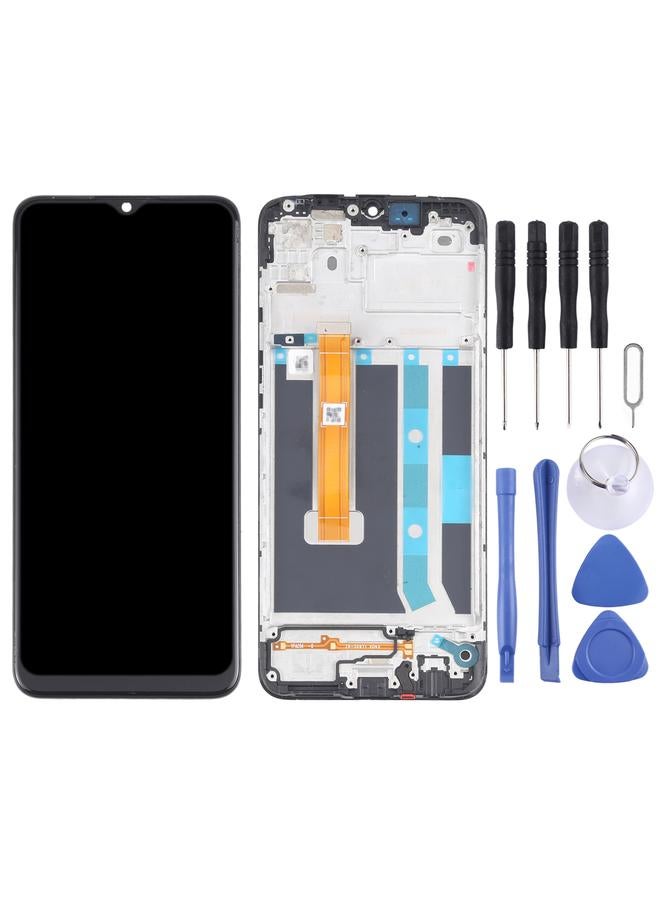 erorex Replacement Original LCD Screen and Digitizer Full Assembly With Frame for OPPO A15 / A15S / A35 / A16K CPH2185 CPH2179 PEHM00 - Image 2