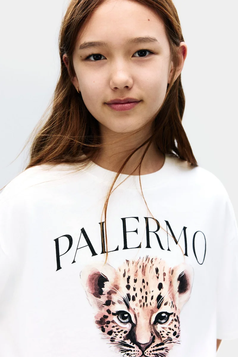 H&M Oversized cotton T-shirt