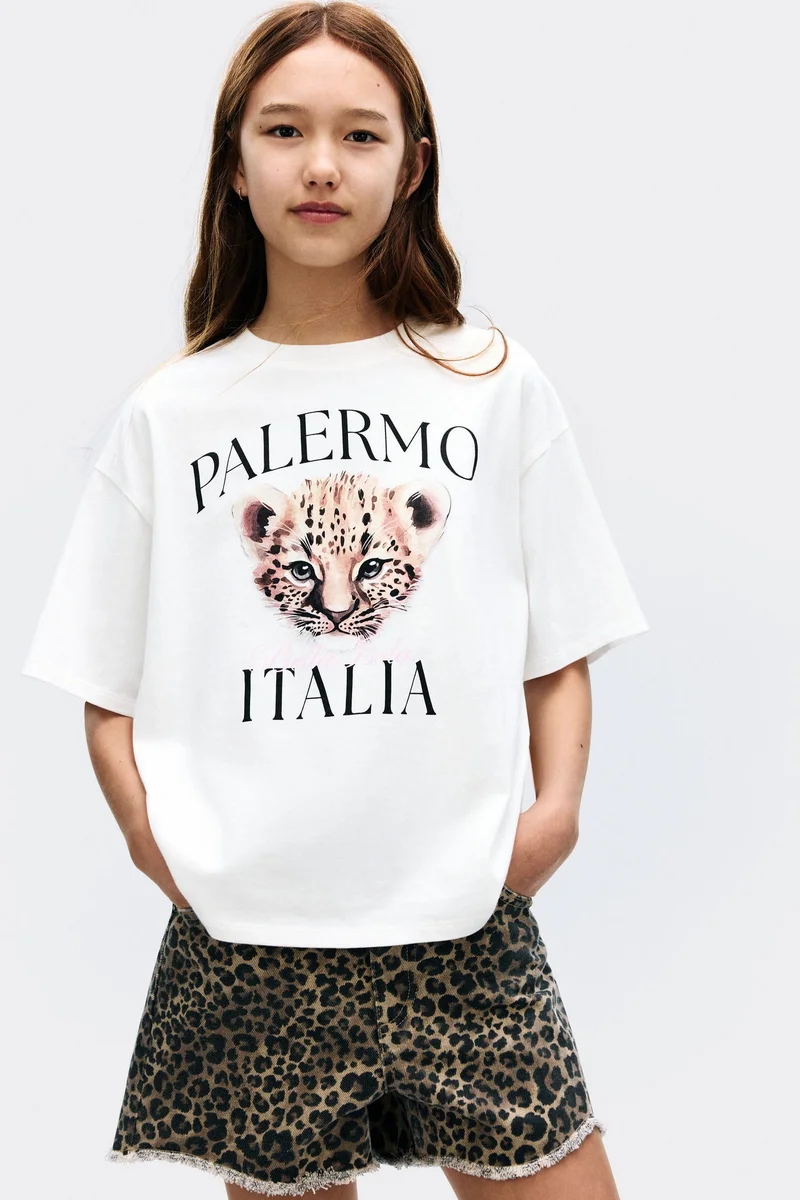 H&M Oversized cotton T-shirt