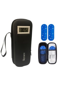 Skycare Skycare Insulin Cooler Travel Case - TSA Approved Diabetic Medication Cooler with Real-Time Temperature Display and 2 Reusable Ice Packs  - Image 1