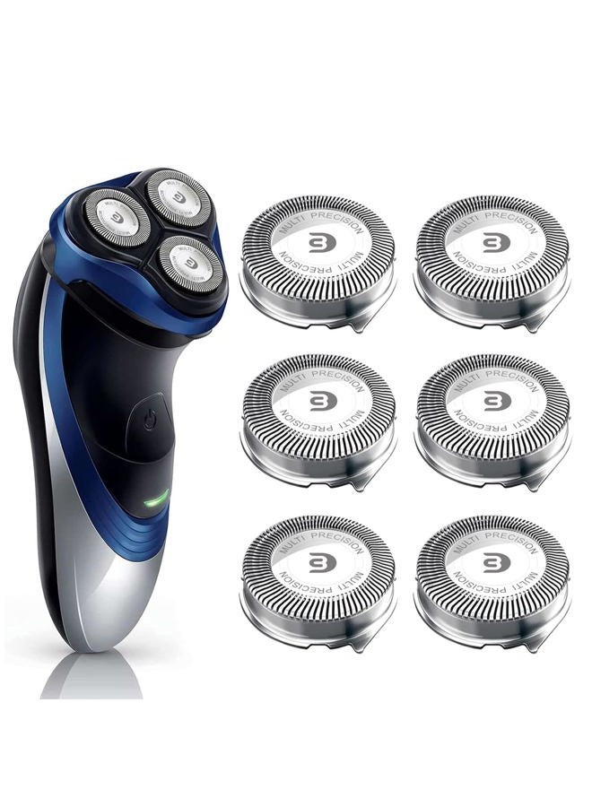 innobeaut SH30 Replacement Heads Compatible with Philips Norelco Series 3000, 2000, 1000 Shavers, Fit for S1560 Shaver, 6-Pack - Image 1