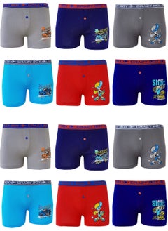 Competing All 12LI Boy's Colorful Printed Boxer Panties Children's Boxers - pzsku/ZA6F30CD938FC94782DDEZ/45/_/1725722083/10fb7d7e-3f29-4b46-9643-76360544adde