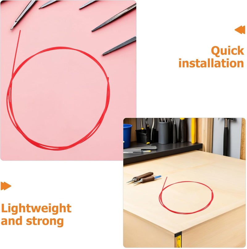 2pcs Universal Spray Can Straw - 51in Extension Straw - Replacement Flexible Plastic Tube for Lubricant Nozzle Car Care Lubricant Application - Image 3