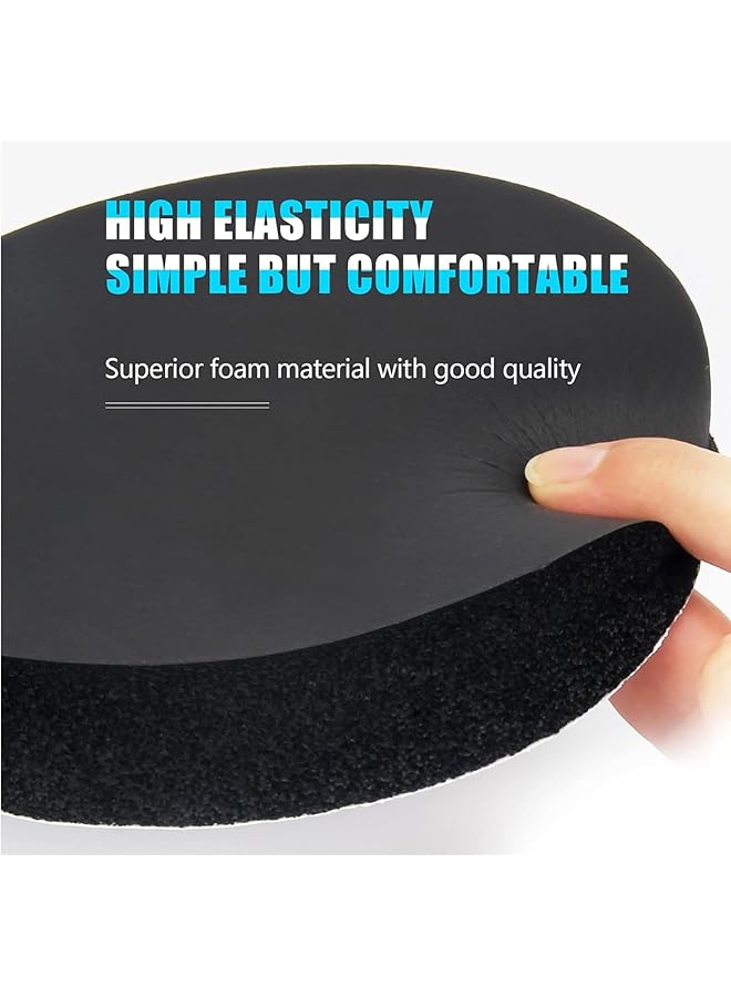 YARDHOBI 6.5" Foam Speaker Enhancer, 4Pcs Self Adhesive Speaker Fast Rings, Universal High Rebound Sponge Bass Blocker Kit For Car Door, Fits For 6" 6.5" Car Door  - Image 4