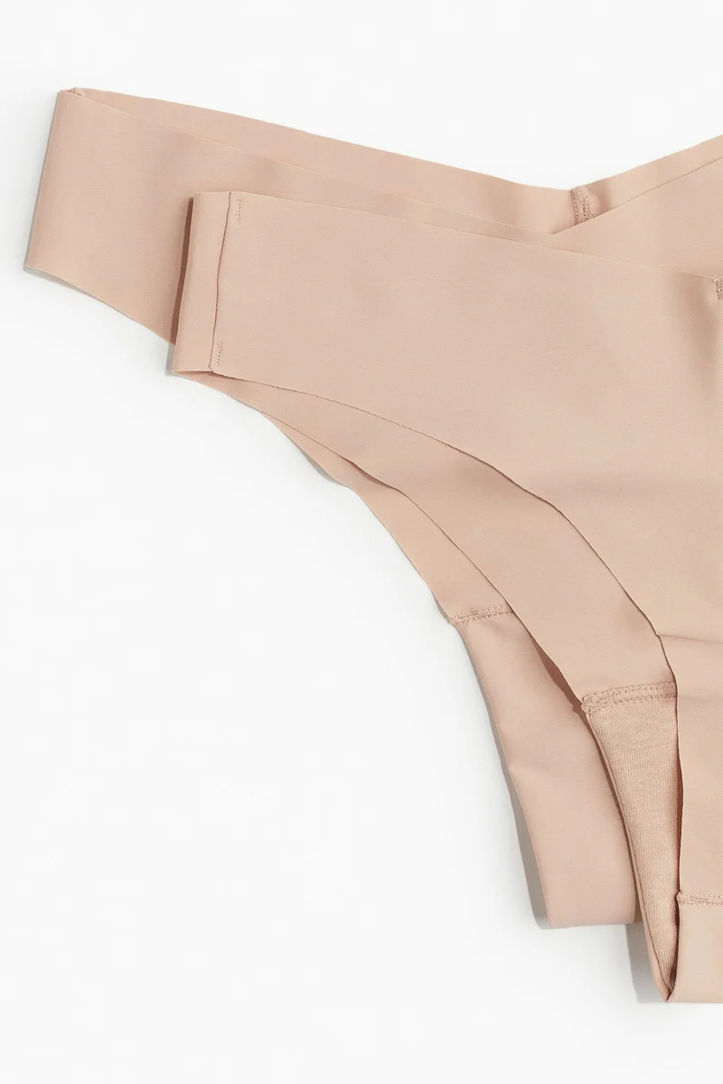 اتش اند ام 3-pack invisible Brazilian briefs