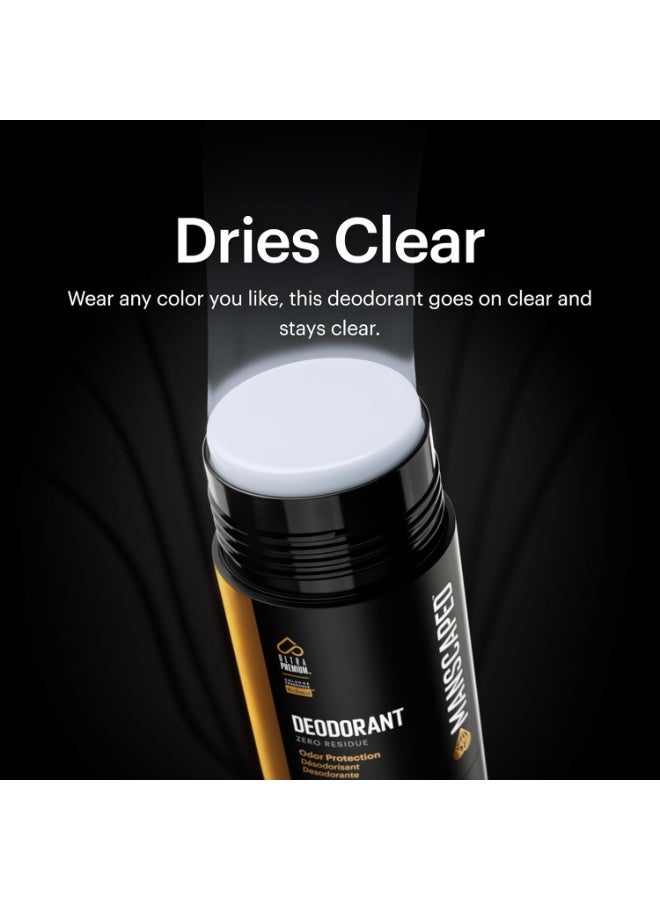 manscaped MANSCAPED® UltraPremium Deodorant, Aluminum-Free Clear Formula, Soft and Comfortable with Cologne-Quality Fragrance for Under Arm Odor Protection, 2.65 oz Stick (2 Pack) - Image 5