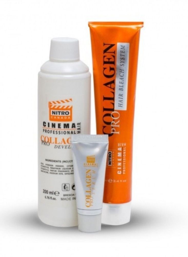 NITRO CINEMA Collagen Hair Dye No. 8.23 Light Chestnut - Image 2