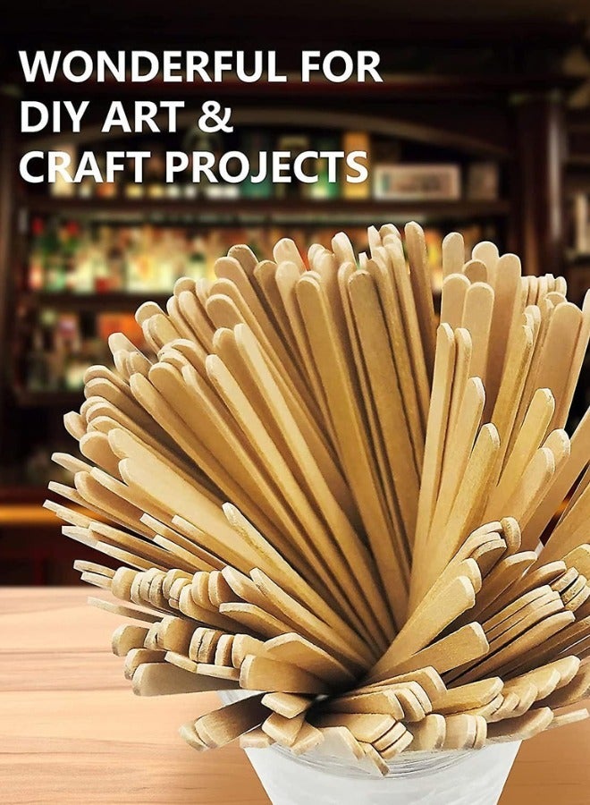 Halapack 50 - Pieces Bamboo Wooden Stir Stick Beige 19cm for drinks, Coffee, Tea, Karak, Ice Cream - Image 5