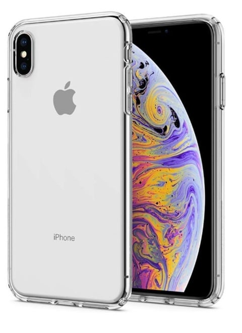 Clear Case for iPhone XS Max, [Anti-Yellowing] Silicone Ultra Slim Shockproof Protective Phone Case for Apple iPhone XS Max 6.5 inch - Crystal Clear