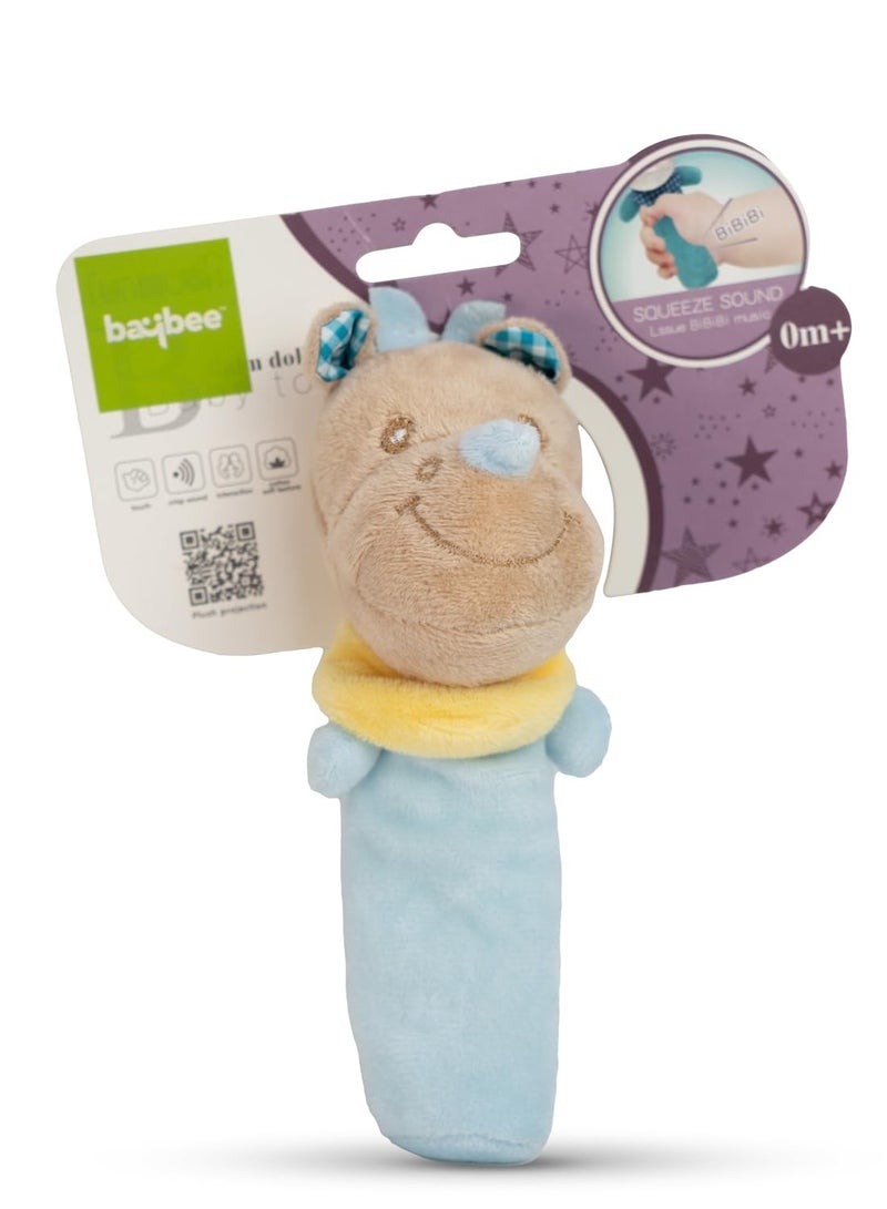 Baybee Baby Toys | Teether | Sensory Toys | Baby Rattles for Infants & Toddler | Sound Making Squeeze Toy 0 to 12 Months months - Image 1