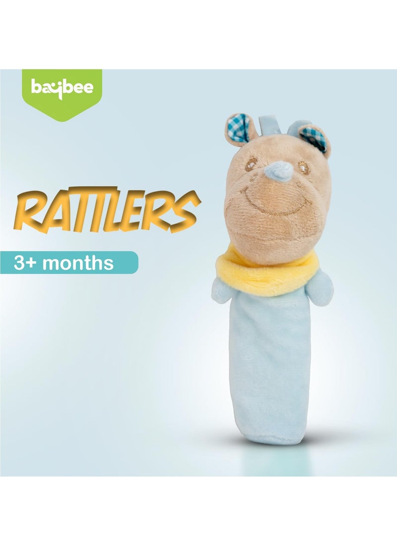 Baybee Baby Toys | Teether | Sensory Toys | Baby Rattles for Infants & Toddler | Sound Making Squeeze Toy 0 to 12 Months months - Image 4