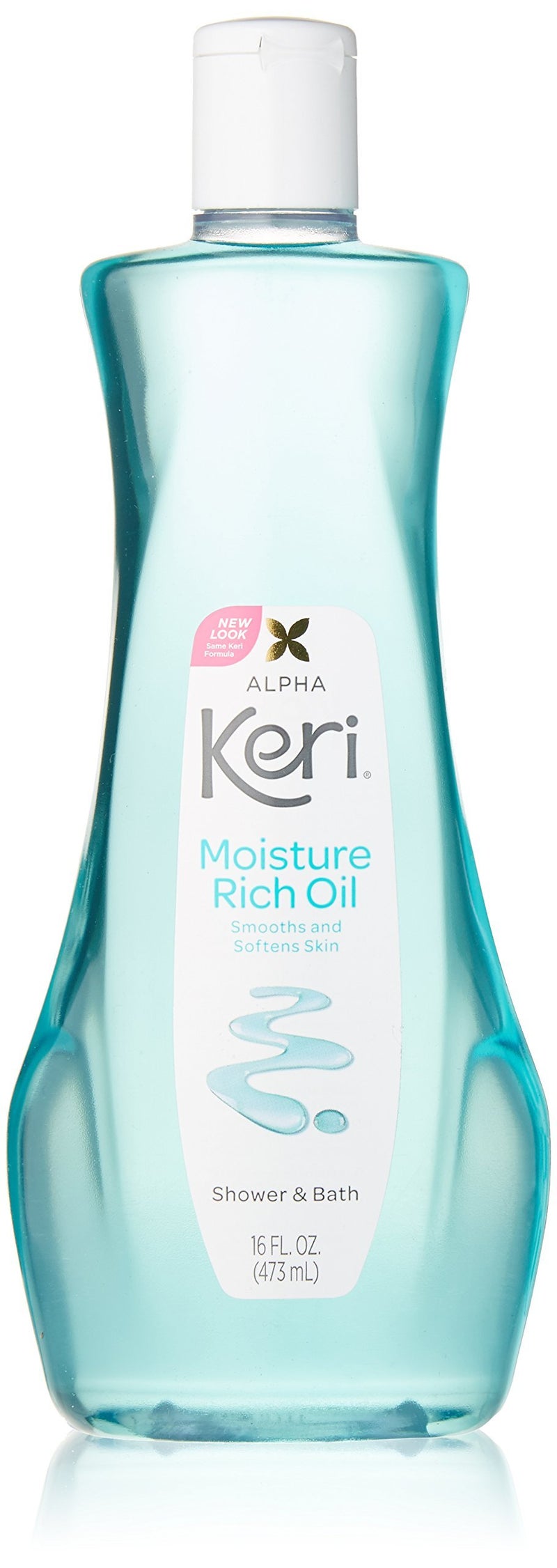 Keri Alpha Keri Shower  Bath Moisture Rich Oil 16 oz