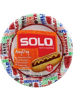 Solo Solo 8 3/4 All Occasion Paper Plates, 44 Count 