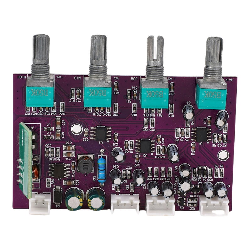 Preamp Tone Board HiFi NE5532 20HZ-20KHZ Pre Amplifier Tone Board for Sound Equipment Connections - Image 2