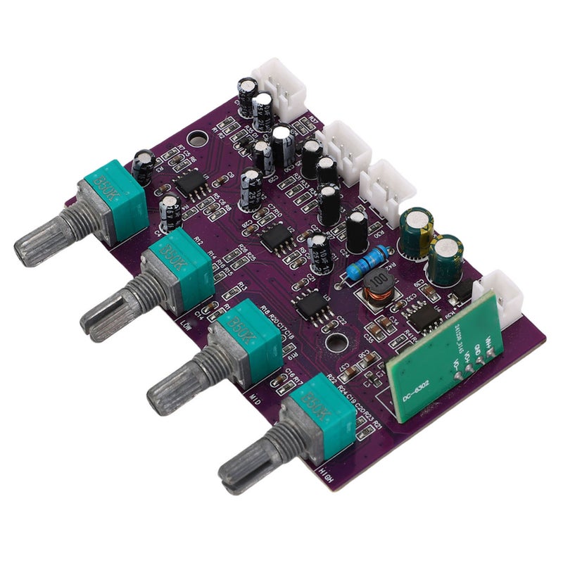 Preamp Tone Board HiFi NE5532 20HZ-20KHZ Pre Amplifier Tone Board for Sound Equipment Connections - Image 4
