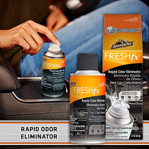 Armor All Car Air Freshener and Purifier - Odor Eliminator for Cars & Truck, New Car, Fogger, Pack of 6, 18507 - Image 2