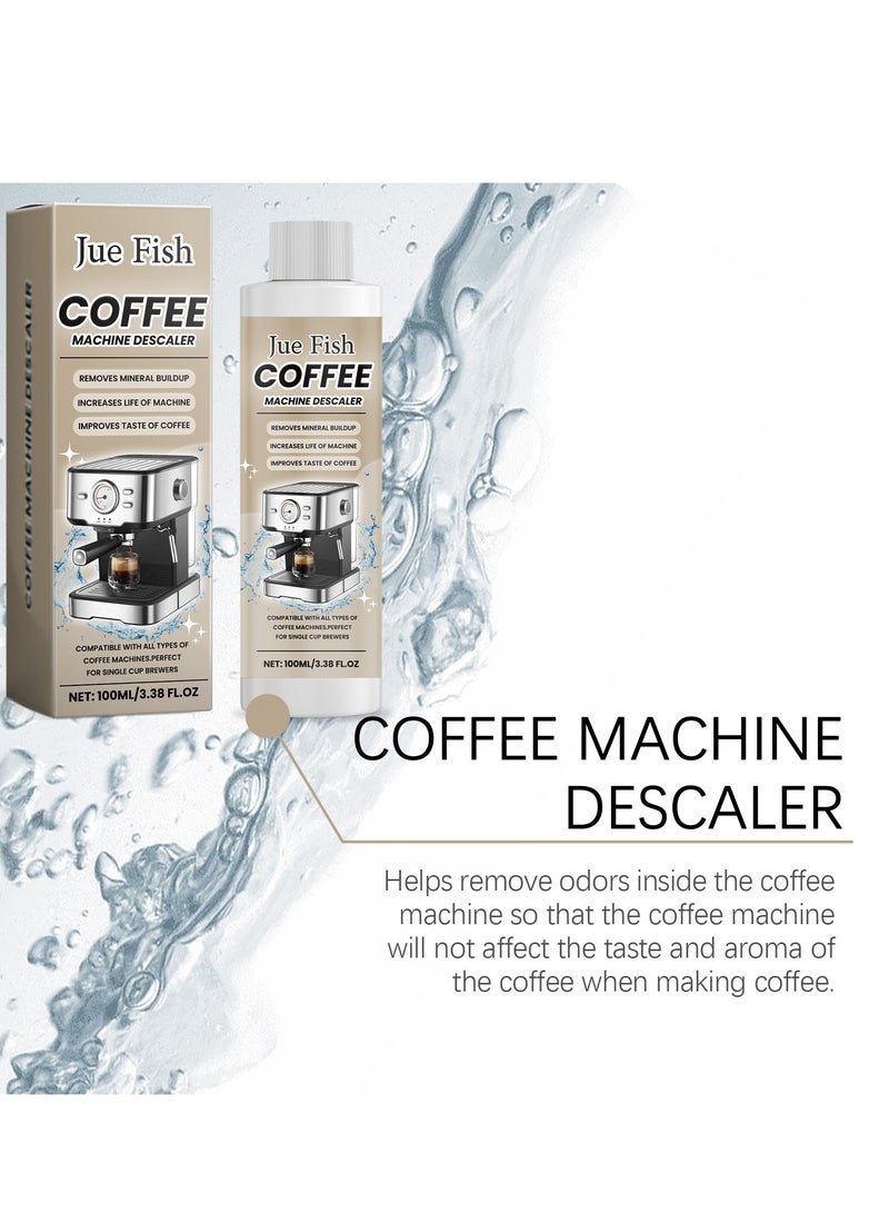 Generic Coffee machine descaler Descaler For Kettles, Air Fryers, Coffee Machines, And Ovens, Powerful Formula Removes Tough Dirt And Grease 100ml  - Image 3