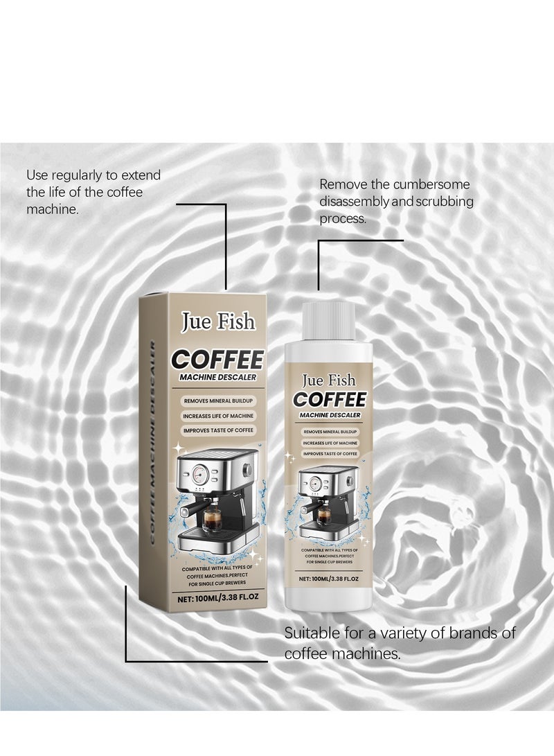 Generic Coffee machine descaler Descaler For Kettles, Air Fryers, Coffee Machines, And Ovens, Powerful Formula Removes Tough Dirt And Grease 100ml  - Image 5