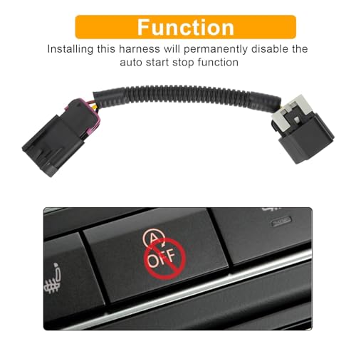Linkstyle Car Auto Start Stop Disable Delete Eliminator Disabler Canceller Wiring Harness,for Chevy Equinox Malibu (2013-2018),for Cadillac CT6 XT4 XT5 XT6 (2013-2018),for GMC Buick Enclave - Image 2