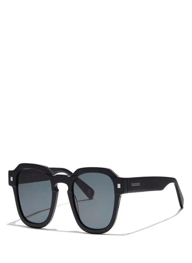 30Sundays 30Sundays HAMPTON Men's Sunglasses, Black/Green