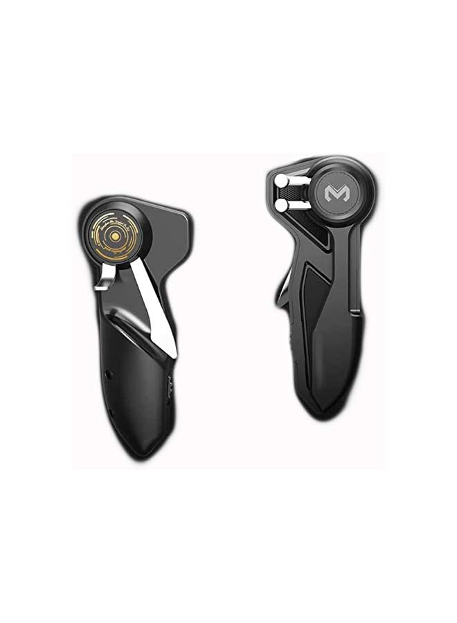 PROMASS 2pcs Game Joystick Trigger Handle 6 Finger L1R1 Shooter Fire Aim Button Controller for iPad Tablet PUBG Game Accessories - Image 1