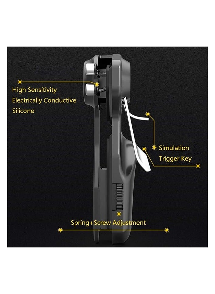 PROMASS 2pcs Game Joystick Trigger Handle 6 Finger L1R1 Shooter Fire Aim Button Controller for iPad Tablet PUBG Game Accessories - Image 2