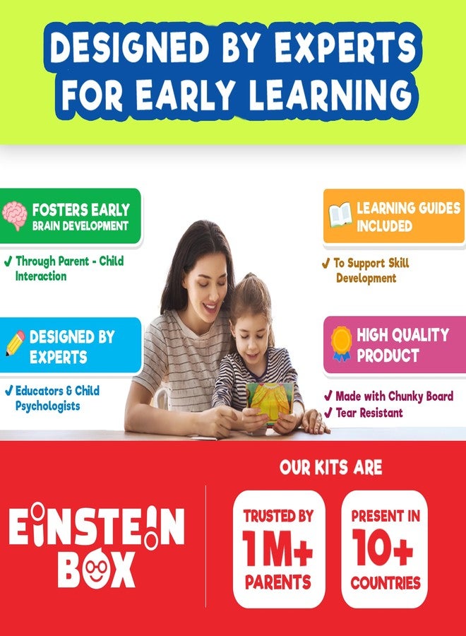 EINSTEIN BOX My First Box of Games Board Game for Kids 2-5 Years Old | 2 Players | Ages 2-5 | Educational - Image 5