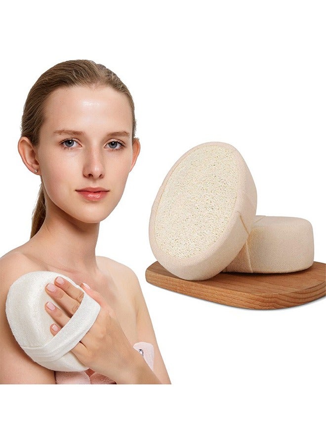 Natural Egyptian Loofah Palm Size Oval - Image 1