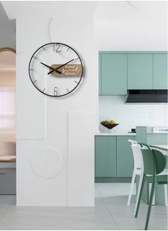 Kutis 1-Piece Living Room Wall Clock Creative Hollow Design Metal Material 50 Centimeter  - Image 3