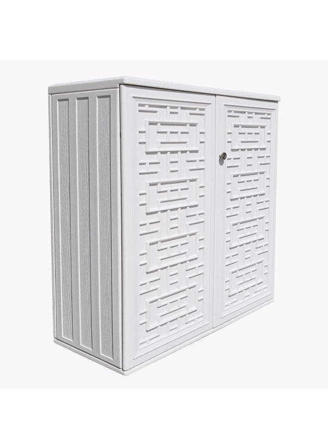 Cameltough CamelTough Shoe Cabinet with 4 Shelves & 2 Doors  - Image 2