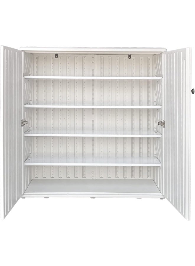 Cameltough CamelTough Shoe Cabinet with 4 Shelves & 2 Doors  - Image 5