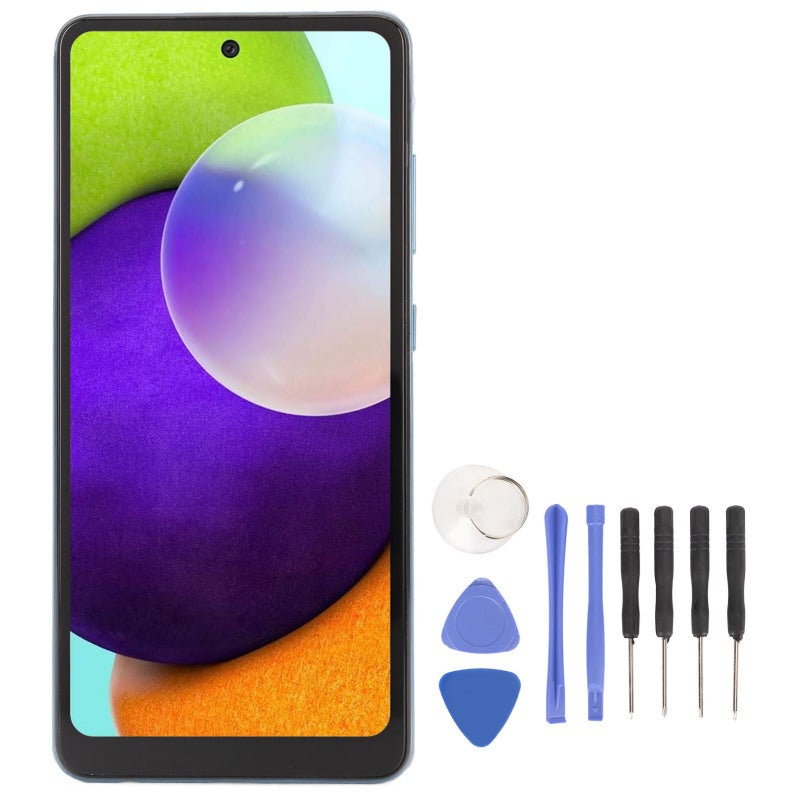 Screen Replacement for Samsung Galaxy A52 Organic LED Display Digitizer 6.5 Inch Touch Screen Assembly with Frame - 2400x1080 FHD+ Display for Defective Screen Repair - Image 1