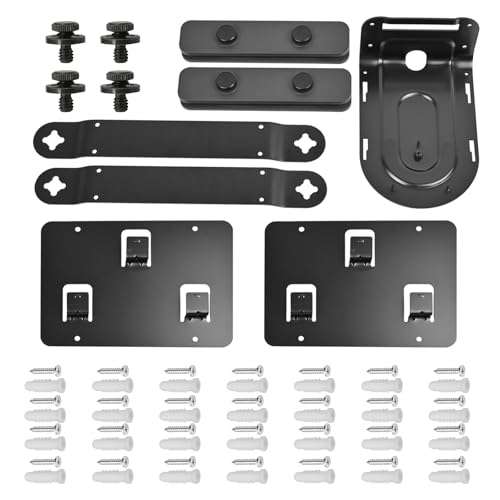 AQBB 939-001644 Video/Rally Mounting Kit Compatible with Logitech Rally/Rally Plus Wall Mounting Bracket for Speakers，Cameras, Table Hub, and Display Hub, Video Conferencing Speaker/Camera Wall bracket Kit - Image 1