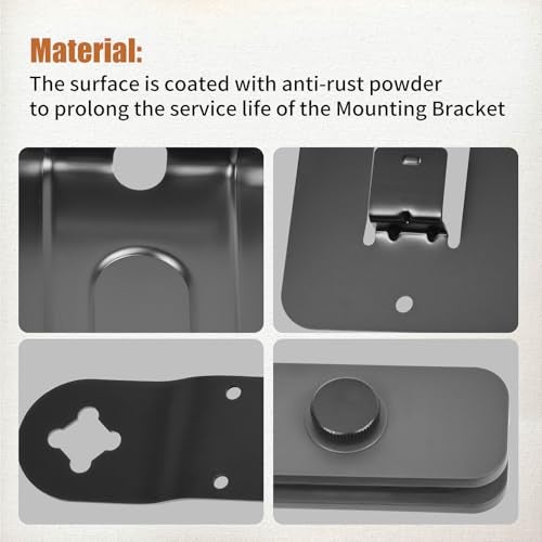 AQBB 939-001644 Video/Rally Mounting Kit Compatible with Logitech Rally/Rally Plus Wall Mounting Bracket for Speakers，Cameras, Table Hub, and Display Hub, Video Conferencing Speaker/Camera Wall bracket Kit - Image 5