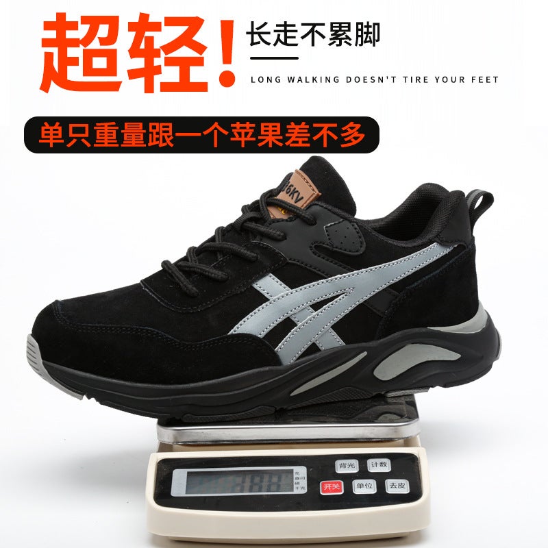 Lightweight Breathable Safety Shoes For Men And Women Anti-Smashing And Anti-Piercing Work Shoes Safety Shoes - Image 4