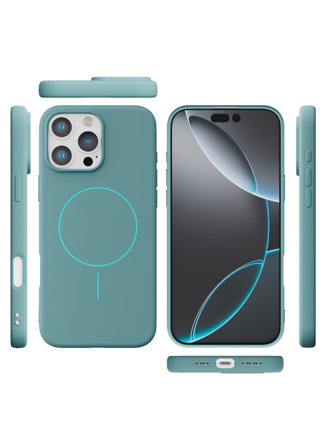 DUSALA Magnetic for iPhone 17 Pro Max Case [Compatible with MagSafe] [Soft Anti-Scratch Microfiber Lining],Premium Silicone Phone Case - Image 2