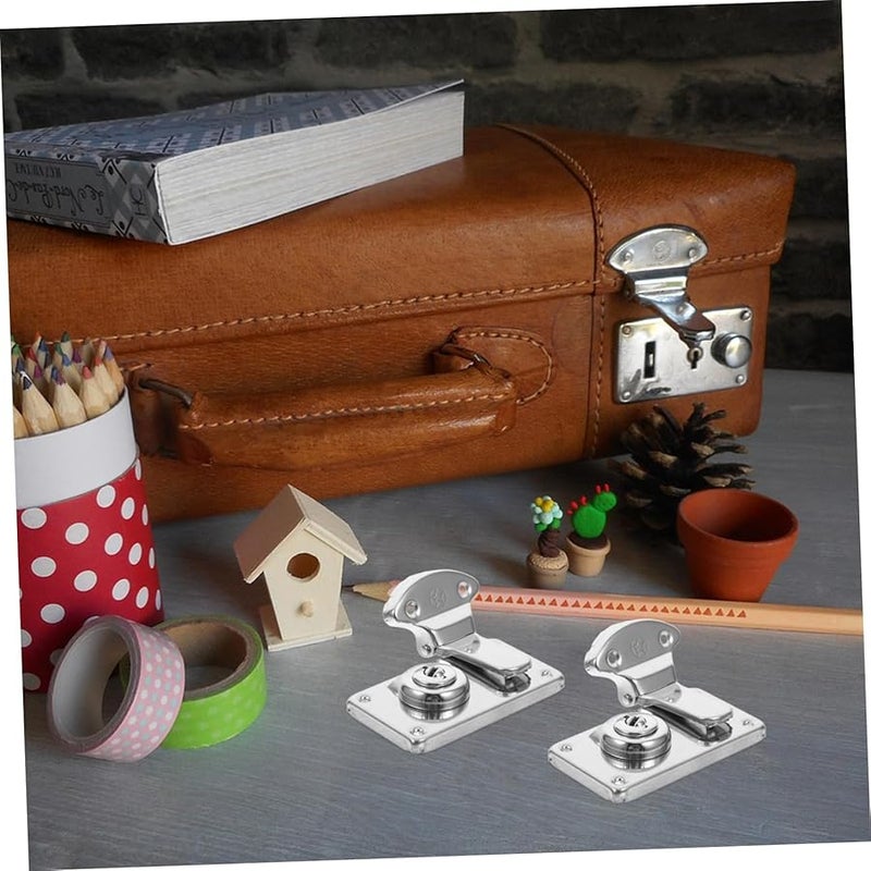 Vintage Decorative Suitcase Locks TSA Luggage Security Latches 2 Pack Travel Replacement - Image 5