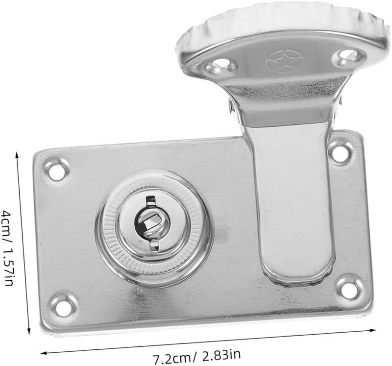 Vintage Decorative Suitcase Locks TSA Luggage Security Latches 2 Pack Travel Replacement - Image 3
