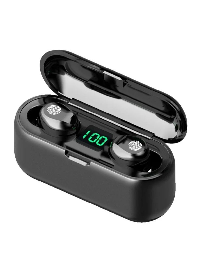 AROAQ - Mini Invisible Bluetooth Earphones TWS Wireless Gaming Headphones Noise Canceling Music Sports Earbuds Ultra Small - Image 1
