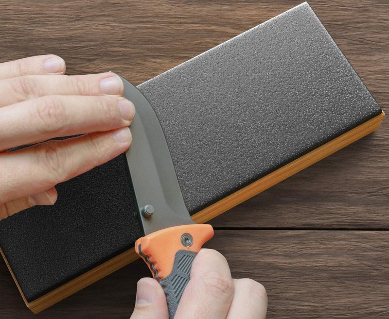 Sharp Pebble Premium Leather Strop for Knife Sharpening with Polishing Compound - Sharpening Strop for Knives, Straight Razor, Chisels - with eBook Guide - Image 3