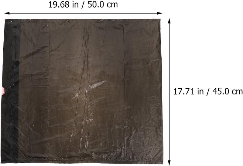 SHOWERORO 75pcs Heavy Duty Drawstring Trash Bags Biodegradable Garbage Liners Large Capacity Leak-resistant Rubbish Pouch for Kitchen Home Office Use - Image 2