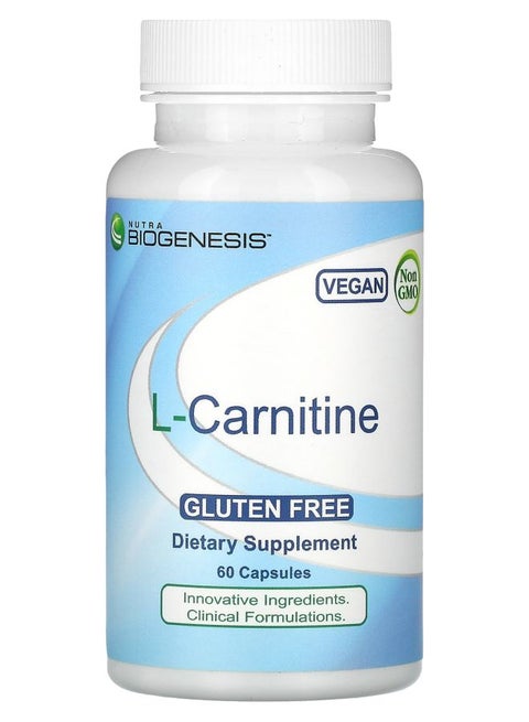 Nutra BioGenesis L-Carnitine 60 Capsules | Best Price Qatar