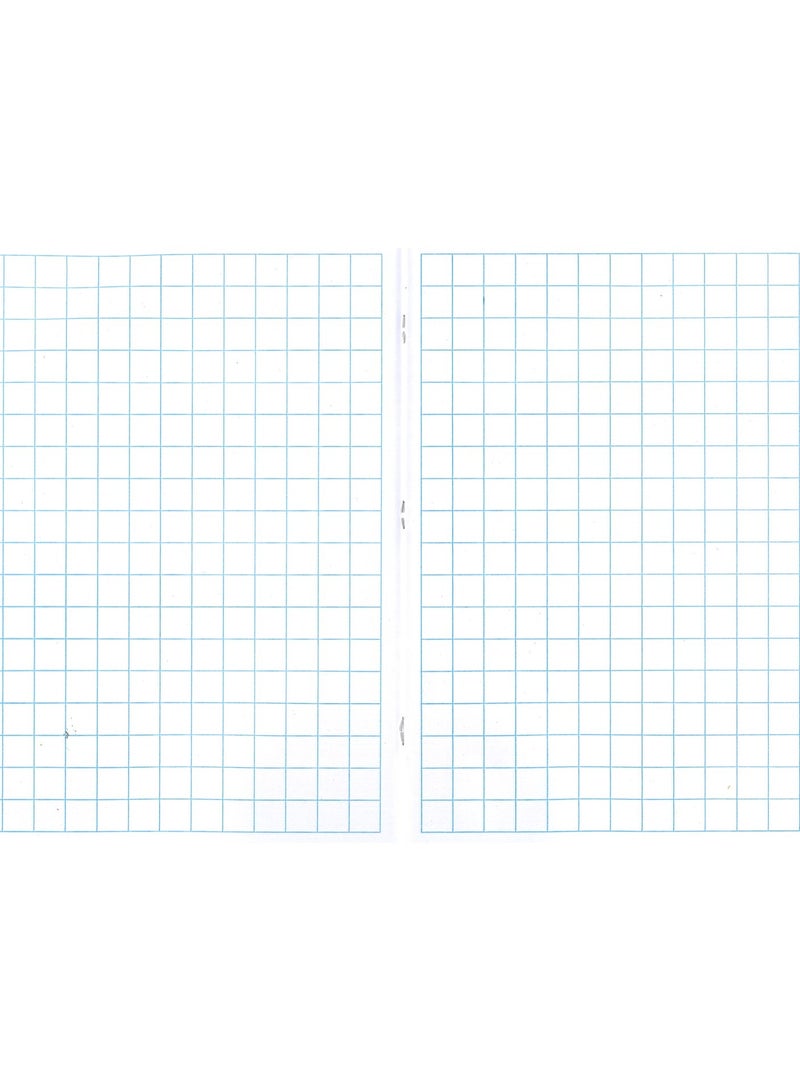 Psi 3-Piece A4 Size Light Weight15mm Square Lined Notebook 30 Sheets - Image 3