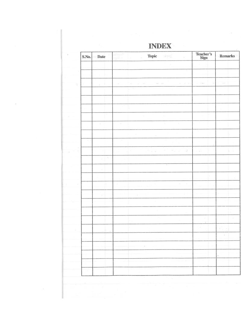 Psi 3-Piece A4 Size Light Weight15mm Square Lined Notebook 30 Sheets - Image 4