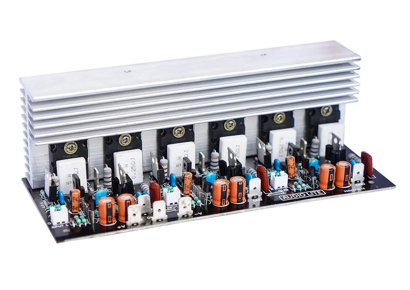 AUDIO LITE 300W RMS 3 Channel Amplifier Board using 2SC5200 + 2SA1943 (Complete -300W) - Image 2