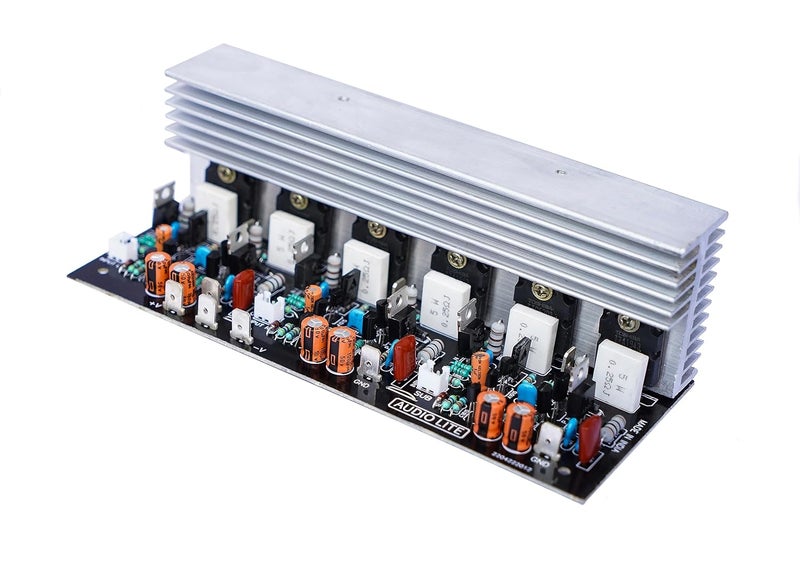 AUDIO LITE 300W RMS 3 Channel Amplifier Board using 2SC5200 + 2SA1943 (Complete -300W) - Image 3