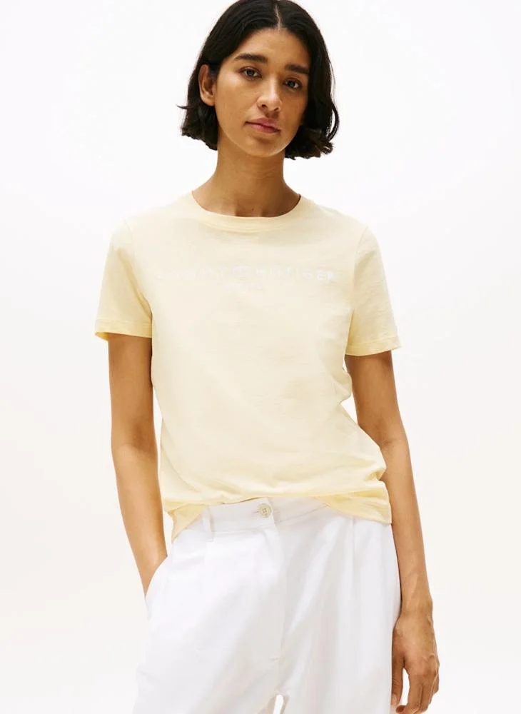 TOMMY HILFIGER CORP LOGO short sleeve t-shirt