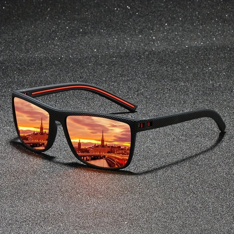 Men's Sports Polarized Sunglasses for Cycling, Fishing & Driving - UV400 Protection